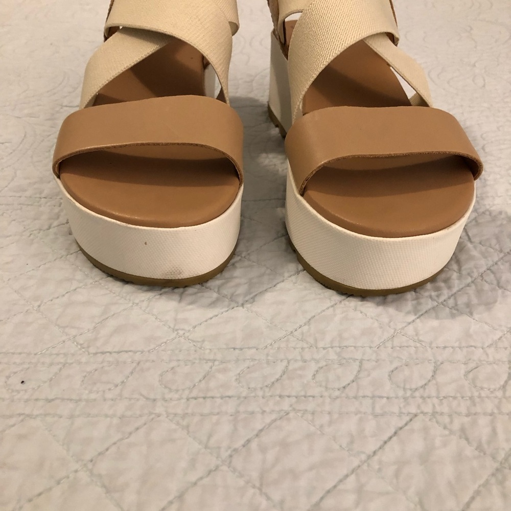 Sorel Cameron Flatform sling back sandal. Size 7. - Picture 8 of 11